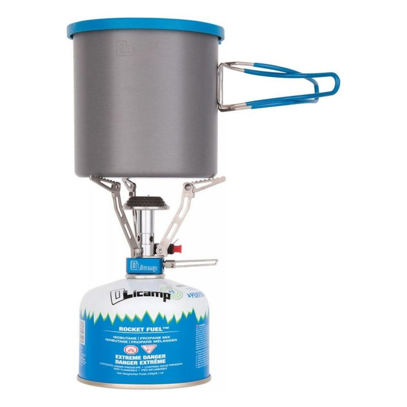 Cocina de Camping Plegable Olicamp Electron con Olla