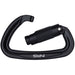 Mosquetón Aluminio NRS Sliq Seguro Automático 25 kN Black