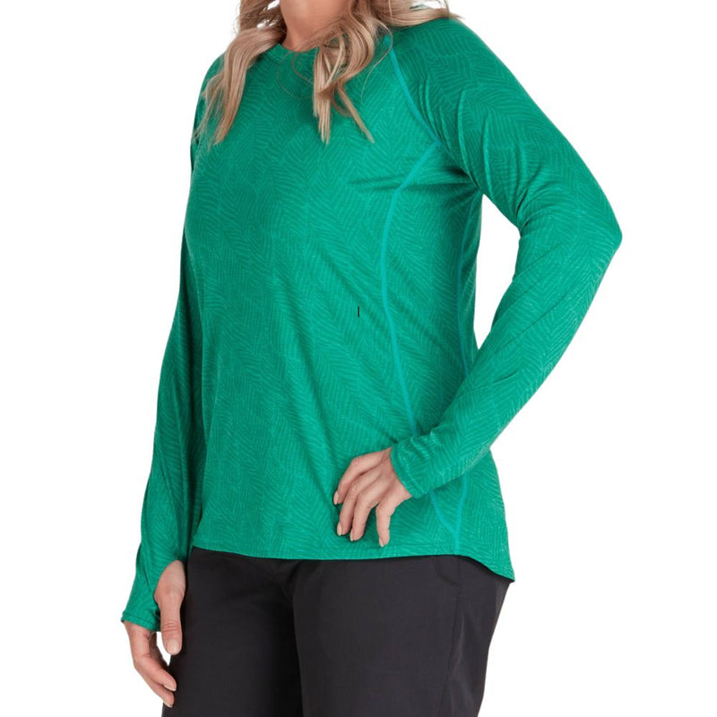 Camiseta Manga Larga Mujer NRS Silkweight 10115.05 Jade