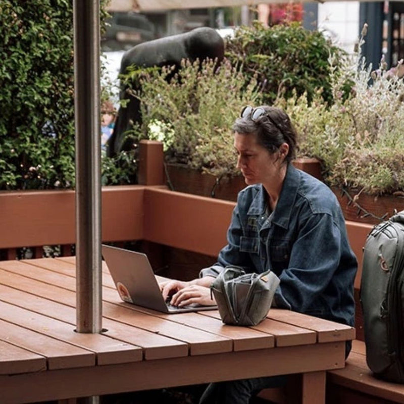 Organizador de viaje Tech Pouch Peak Design Charcoal