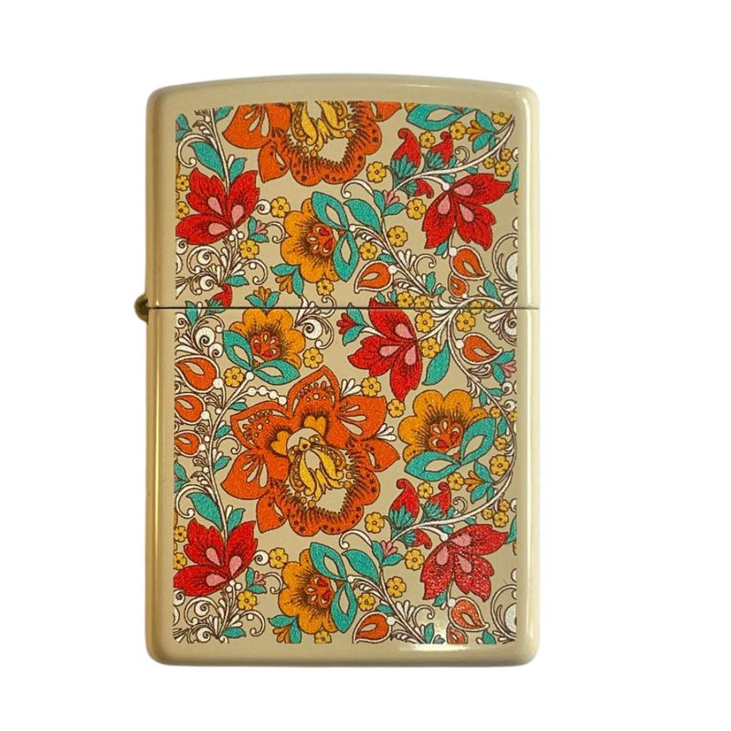 Encendedor Zippo Recargable Flores