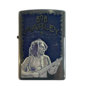 Encendedor Zippo Recargable Bob Marley Azul