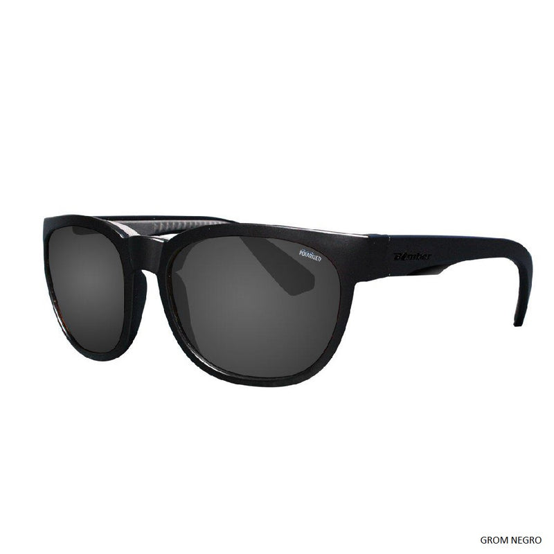 Lente Grom Bomber Marco negro lente negro foam gris