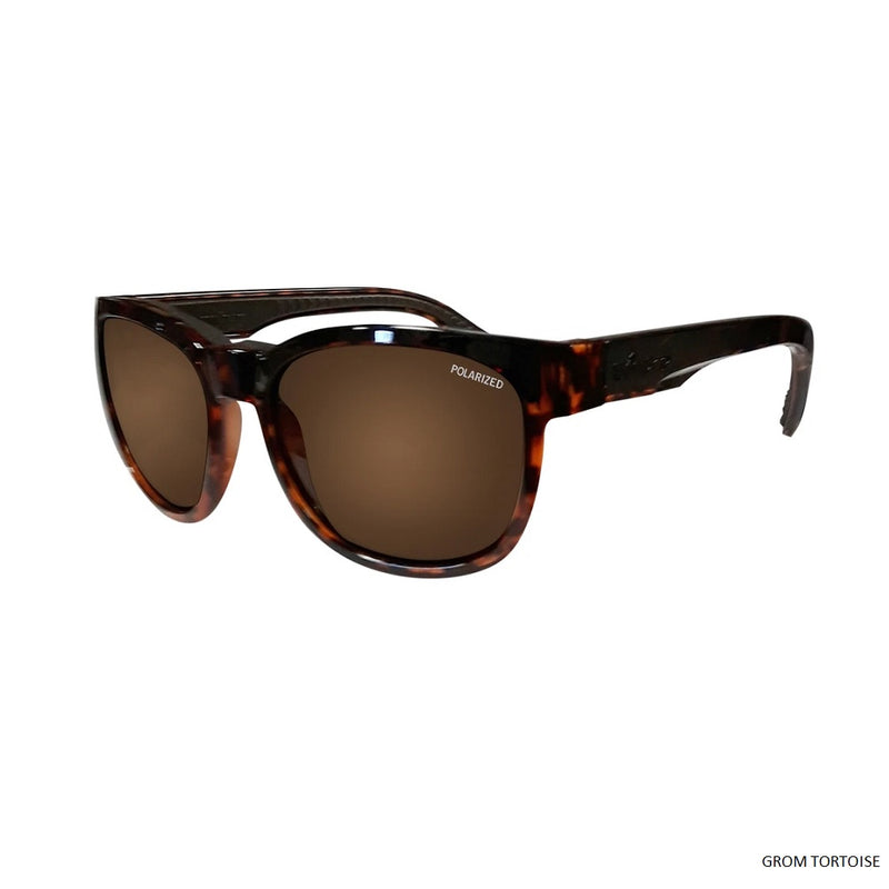 Lente Grom Bomber Marco Carey Brillante Lente Café Foam Negro