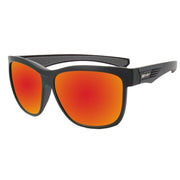 Lente Jaco Bomber Marco Negro Mate Lente Rojo Foam Gris