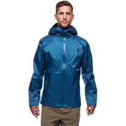 Jacket Black Diamond Treeline Rain Shell Hombre Indigo