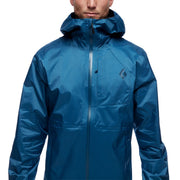 Jacket Black Diamond Treeline Rain Shell Hombre Indigo