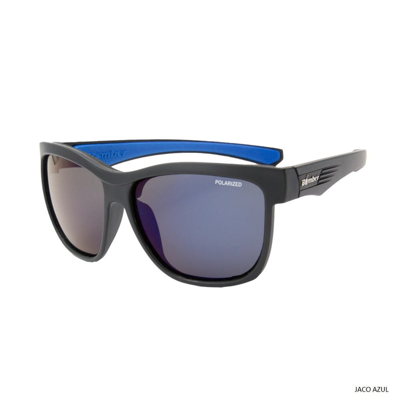 Lente Jaco Bomber Marco Negro Mate Lente Azul Foam Azul