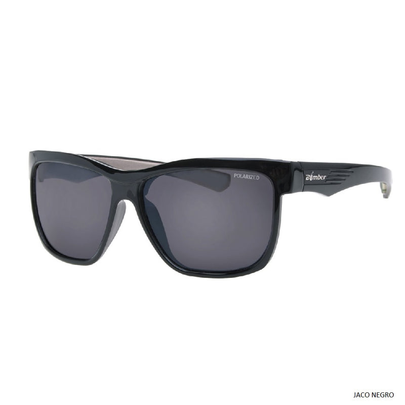 Lente Jaco Bomber Marco Negro Mate Lente Negro Foam Gris