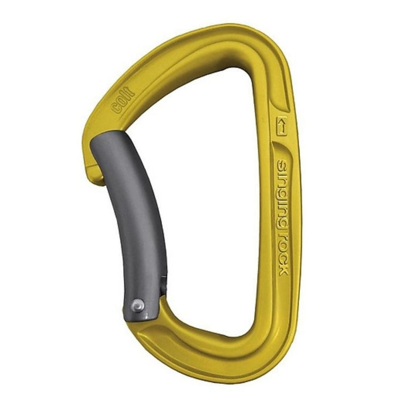 Mosquetón Aluminio Colt Bent Singing Rock 26KN