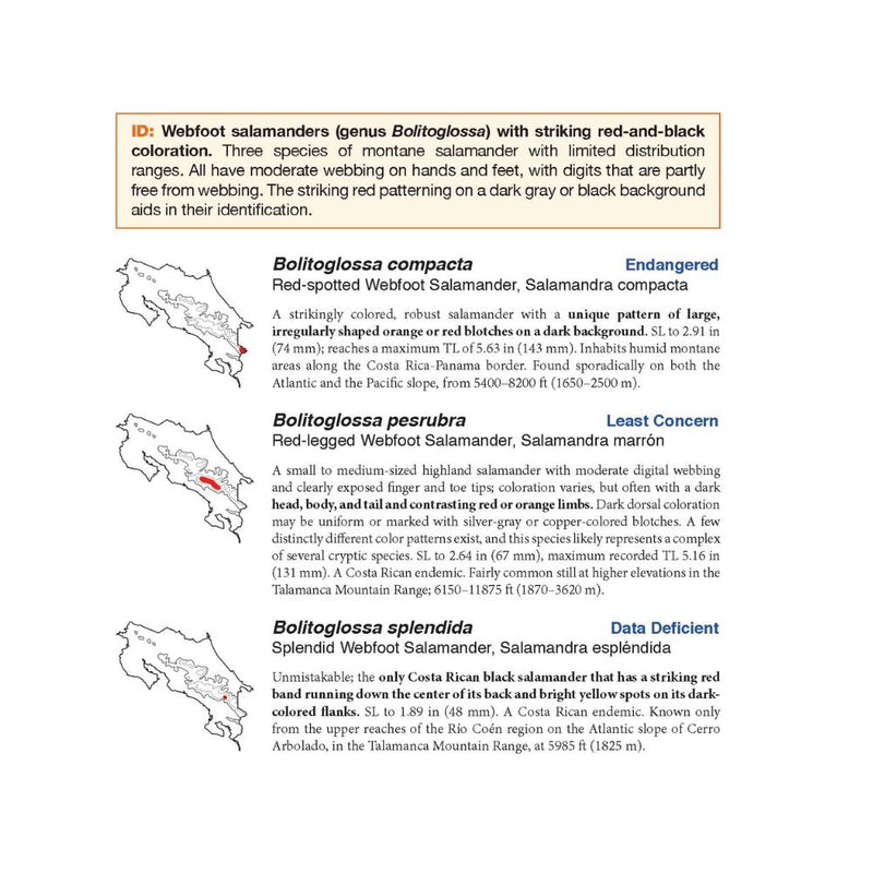 Guía de Anfibios y Reptiles de Costa Rica
