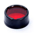 Filtro para Linterna de 25.4 mm Nitecore NFR25 Rojo
