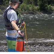 Throw Bag Cuerda de Rescate NRS Standard 75´ NARANJA