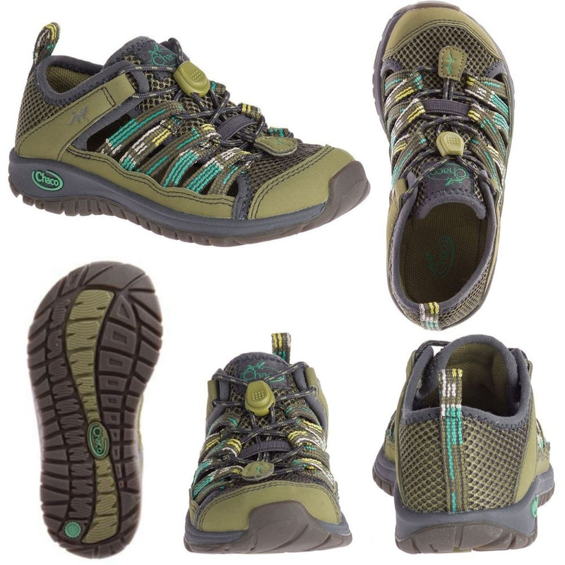 Zapato Chaco de Niño Outcross 2 Kids Verde 1 (20 cm)