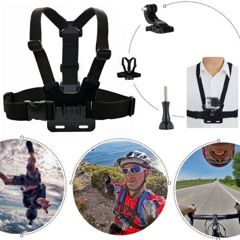 Pechera para cámara GoPro