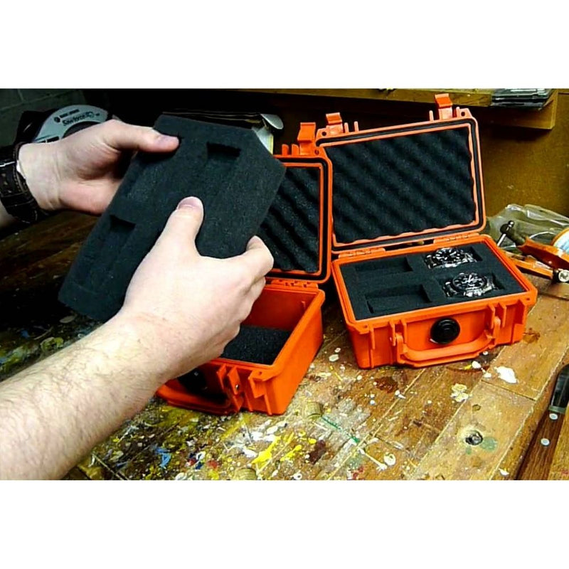 Caja Pelican 1120 con Foam Anaranjado