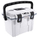 Hielera Pelican 14QT Blanco Gris