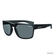 Lente Smart Bomber Marco Negro Mate Lente Negro Foam Gris