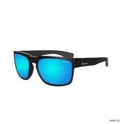 Lente Smart Bomber Marco Negro Mate Lente Ice Foam Gris