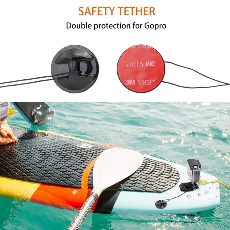 Sujetador redondo con adhesivo para Gopro