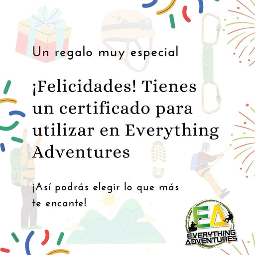 Tarjeta de Regalo Everything Adventures