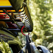 Mosquetón Heroclip Grande 45kg Gris y Negro