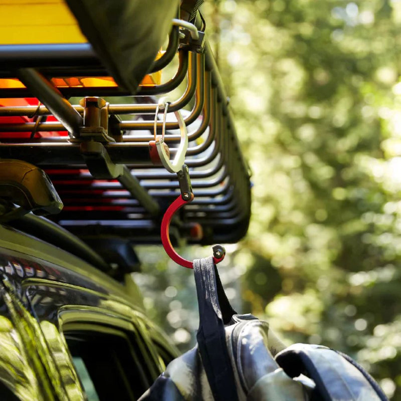 Mosquetón Heroclip Grande 45kg Gris y Negro