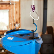 Mosquetón Heroclip Grande 45kg Gris y Negro