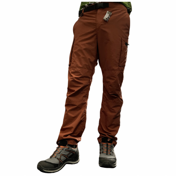 MAGCOMSEN Pantalones de senderismo para hombre, secado rápido, resistentes  al agua, con 4 bolsillos con cremallera, pantalones de trabajo al aire