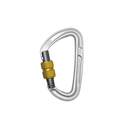 Mosquetón Aluminio Rosca Singing Rock Colt Screw 26KN Amarillo