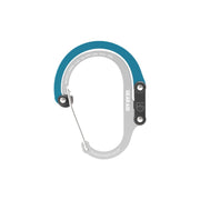 Mosquetón Heroclip Grande 45kg Azul y Plata