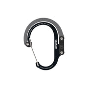 Mosquetón Heroclip Grande 45kg Gris y Negro
