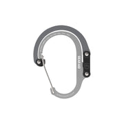 Mosquetón Heroclip Grande 45kg Gris y Plata