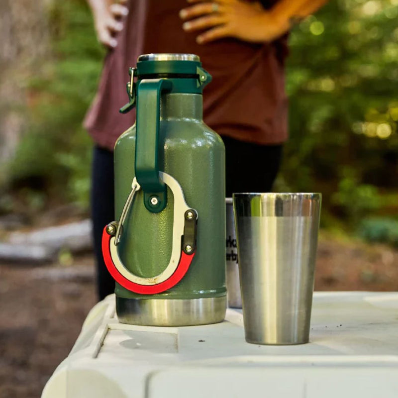 Mosquetón Heroclip Grande 45kg Gris y Negro